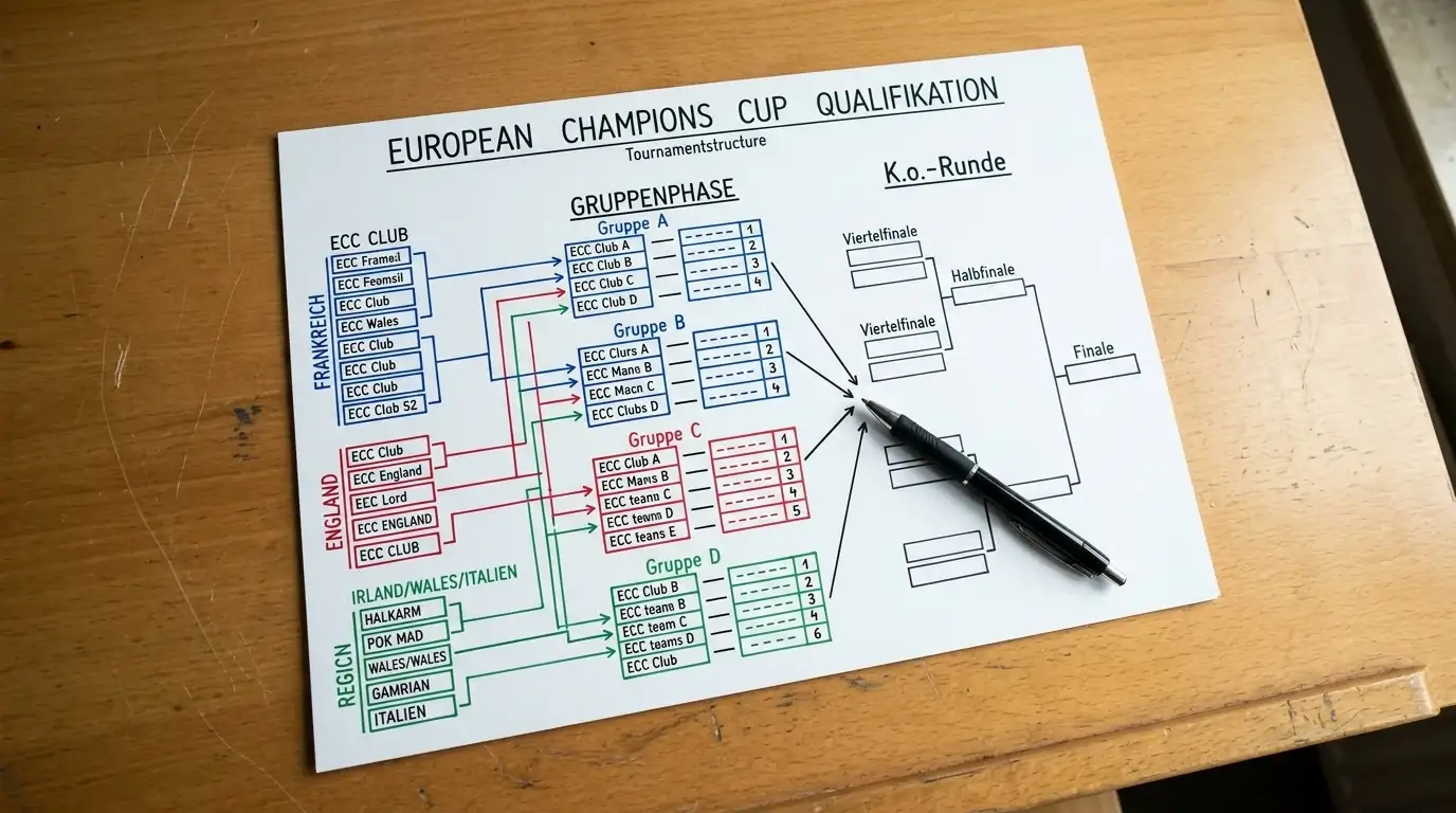 European Champions Cup Format und Qualifikationsstruktur – 24 Klubs aus Premiership, Top 14 und URC
