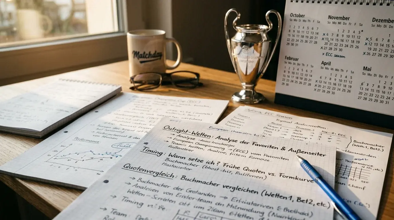 Langzeitwetten auf den European Champions Cup Sieger – Timing, Quoten und Strategie für deutsche Tipper