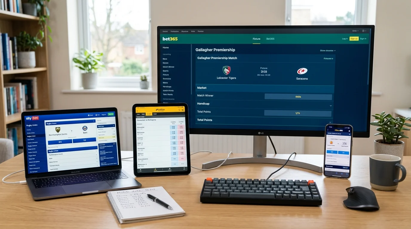 Premiership Rugby Wetten Anbieter Übersicht – beste Buchmacher für englische Rugby-Liga in Deutschland 2026