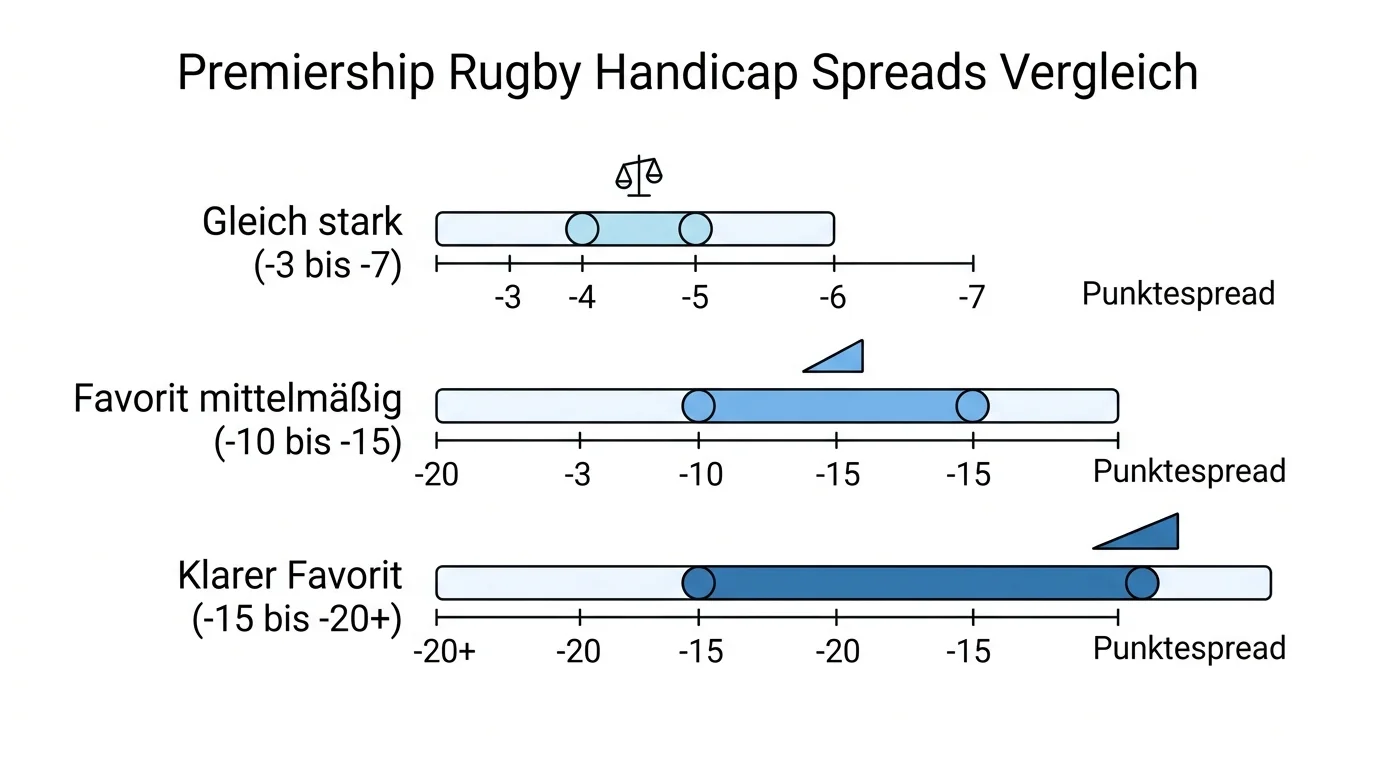 Premiership Rugby Handicap-Wetten Spreads – Punktehandicap für englische Rugby-Liga Wetten erklärt