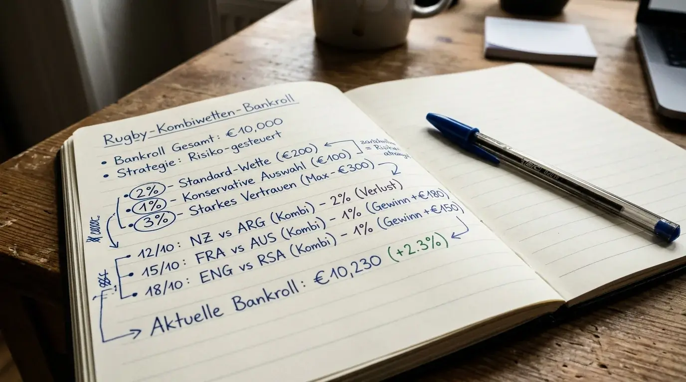 Bankroll-Management für Rugby Kombiwetten – empfohlene Einsatzgröße und Risikobegrenzung