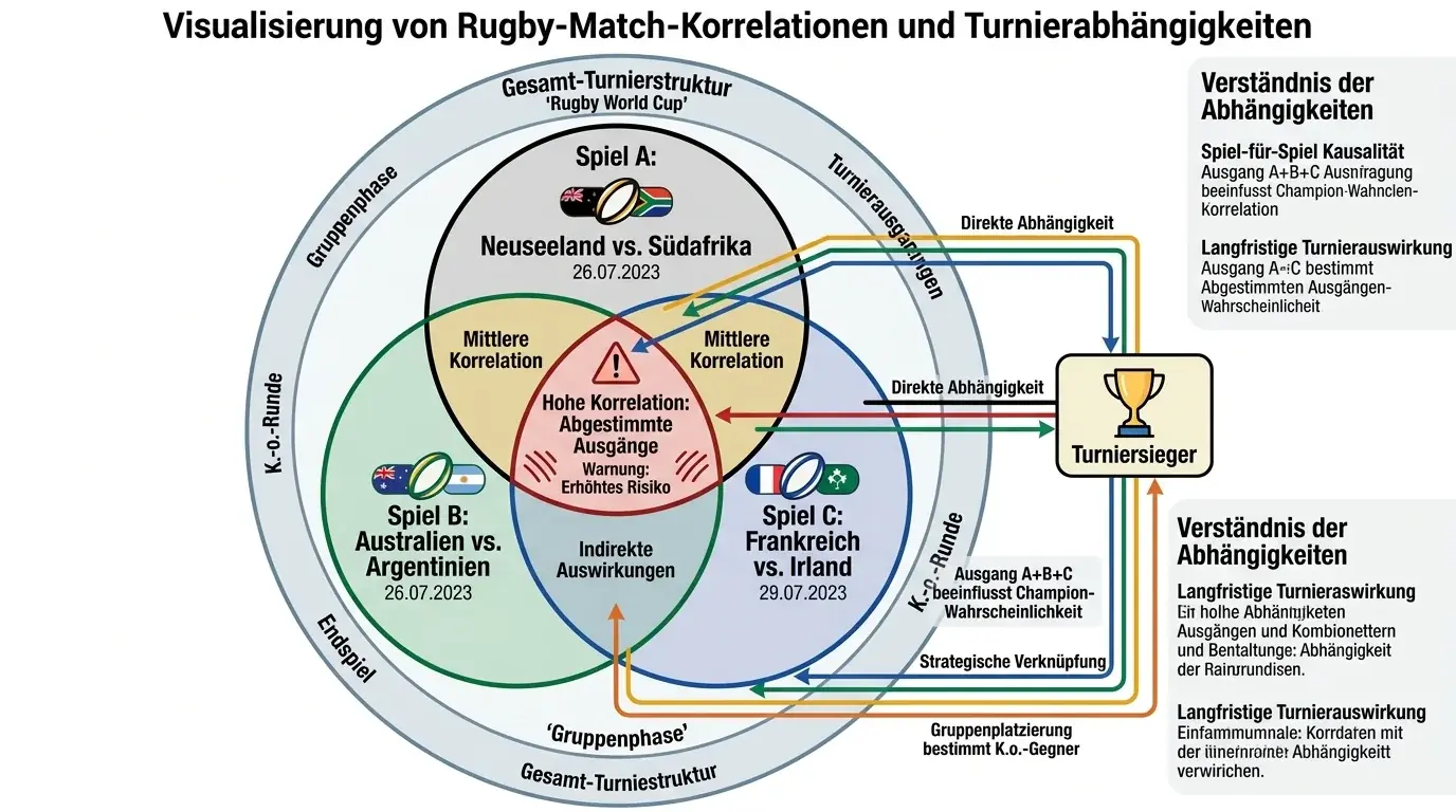 Korrelationsfalle bei Rugby Akkumulator-Wetten – Six Nations Turniersieg und Einzelspielergebnisse erklärt