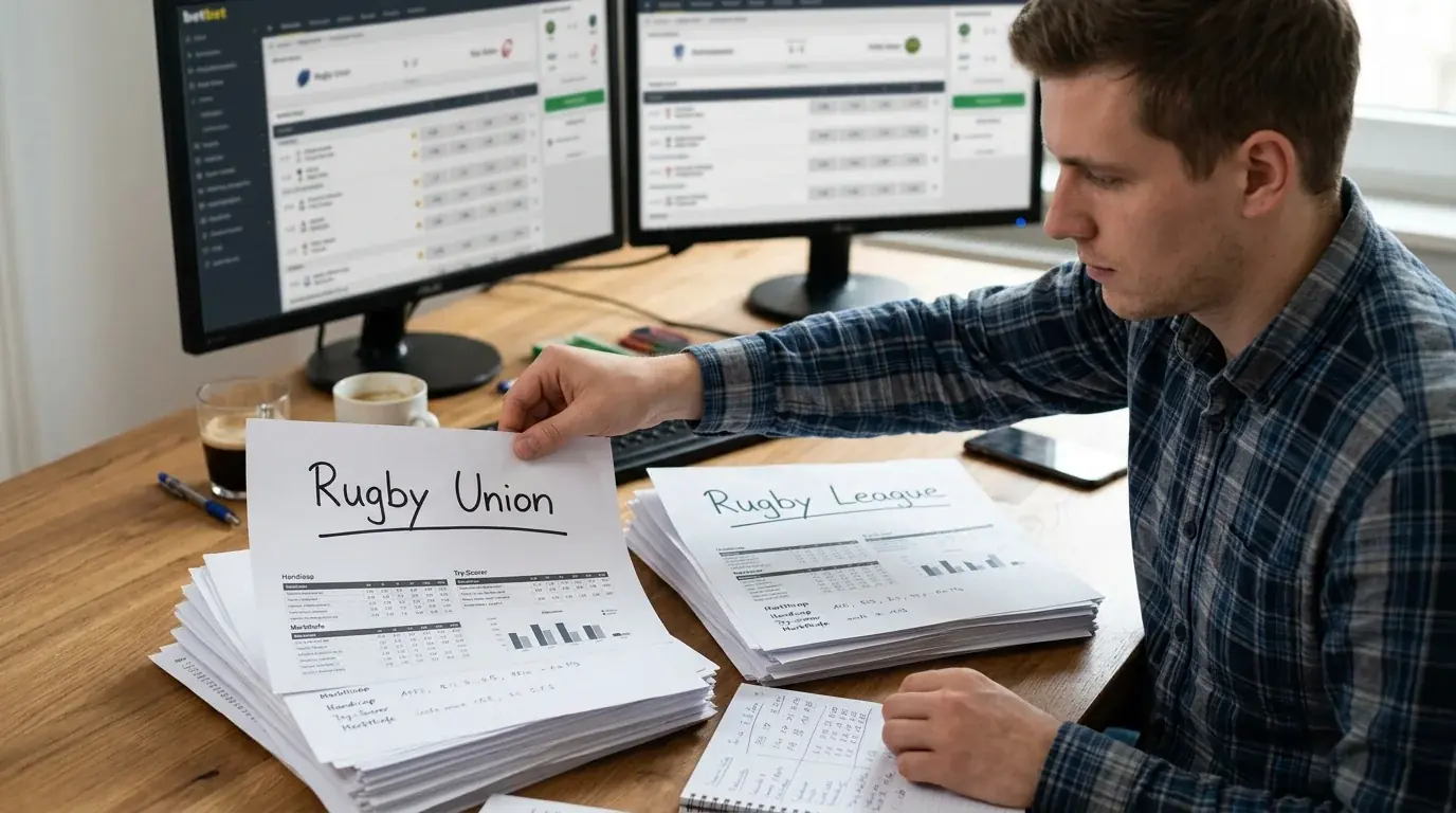 Wettstil-Auswahl für Rugby Union und Rugby League – Handicap, Try-Scorer und Marktstrategien für Tipper