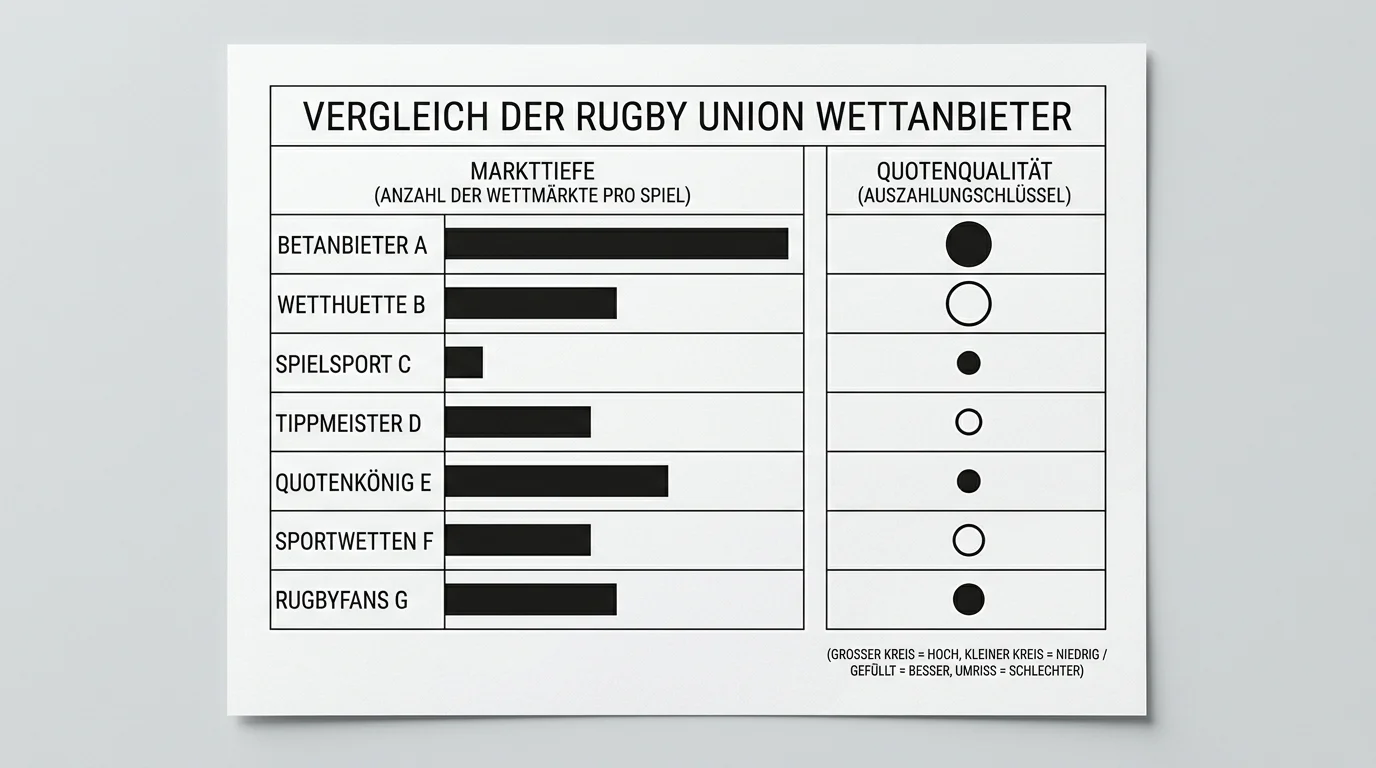 Markttiefe und Quoten bei Rugby Union Wettanbietern – Vergleich der verfügbaren Wettmärkte