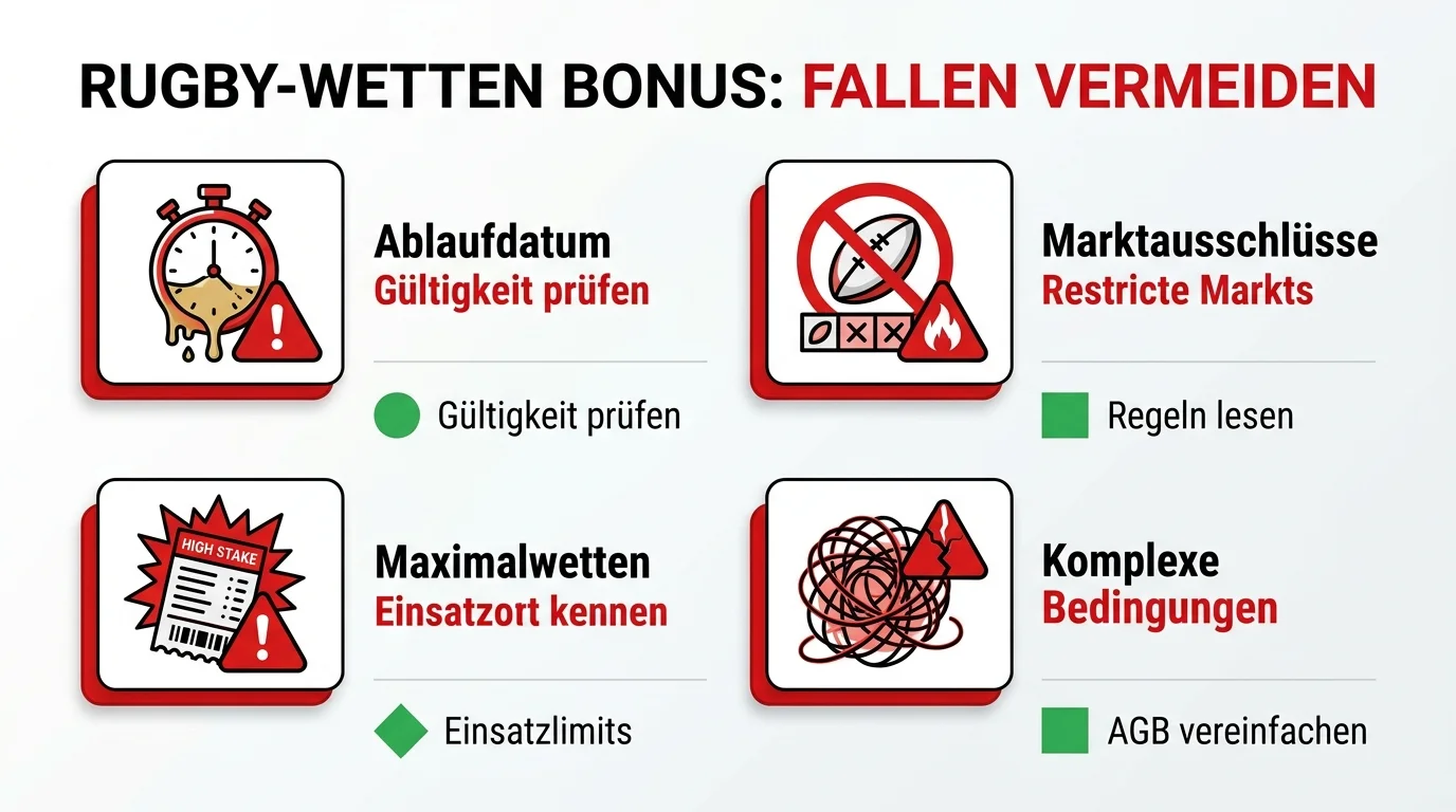 Typische Bonus-Fallen bei Rugby Wetten und wie man sie als Tipper vermeidet
