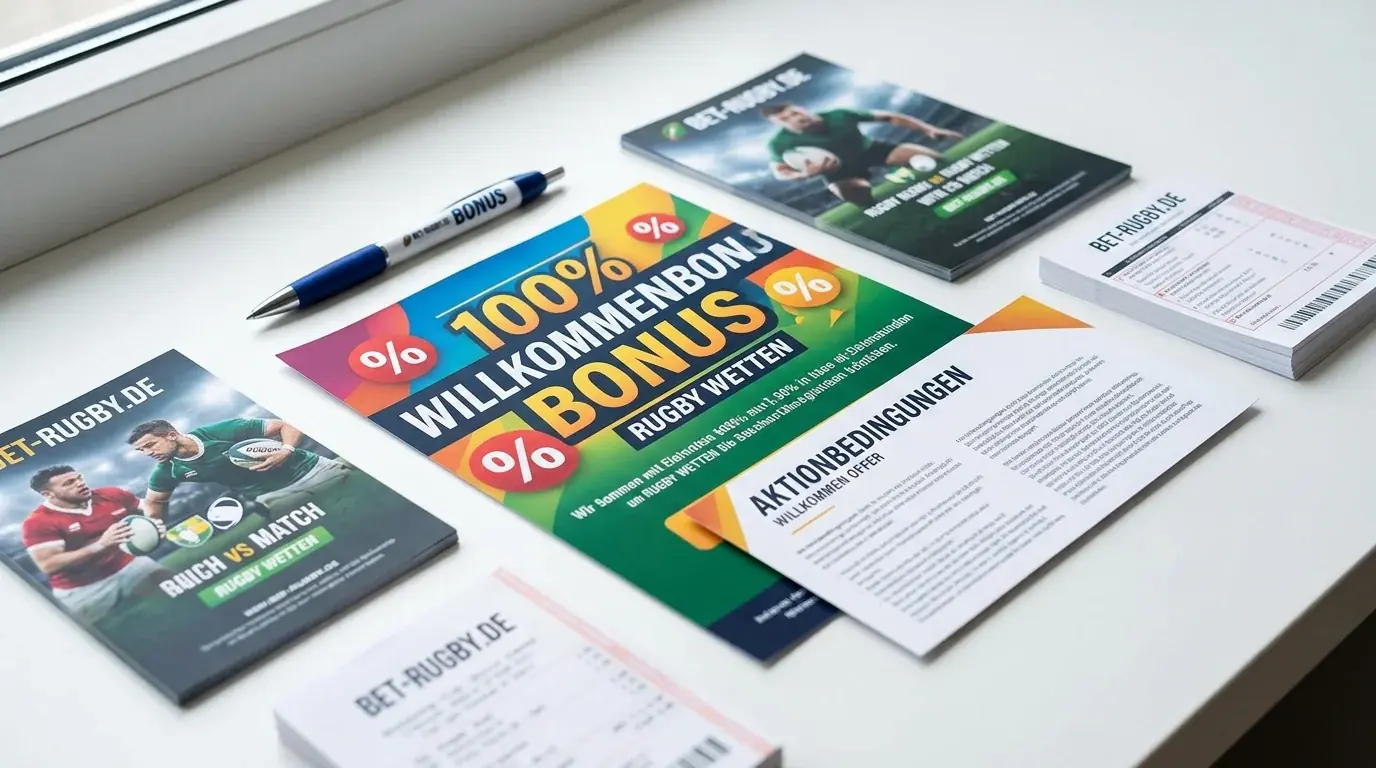 Rugby Wetten Bonus Überblick – Willkommensbonus und Promotionen bei Rugby Wettanbietern