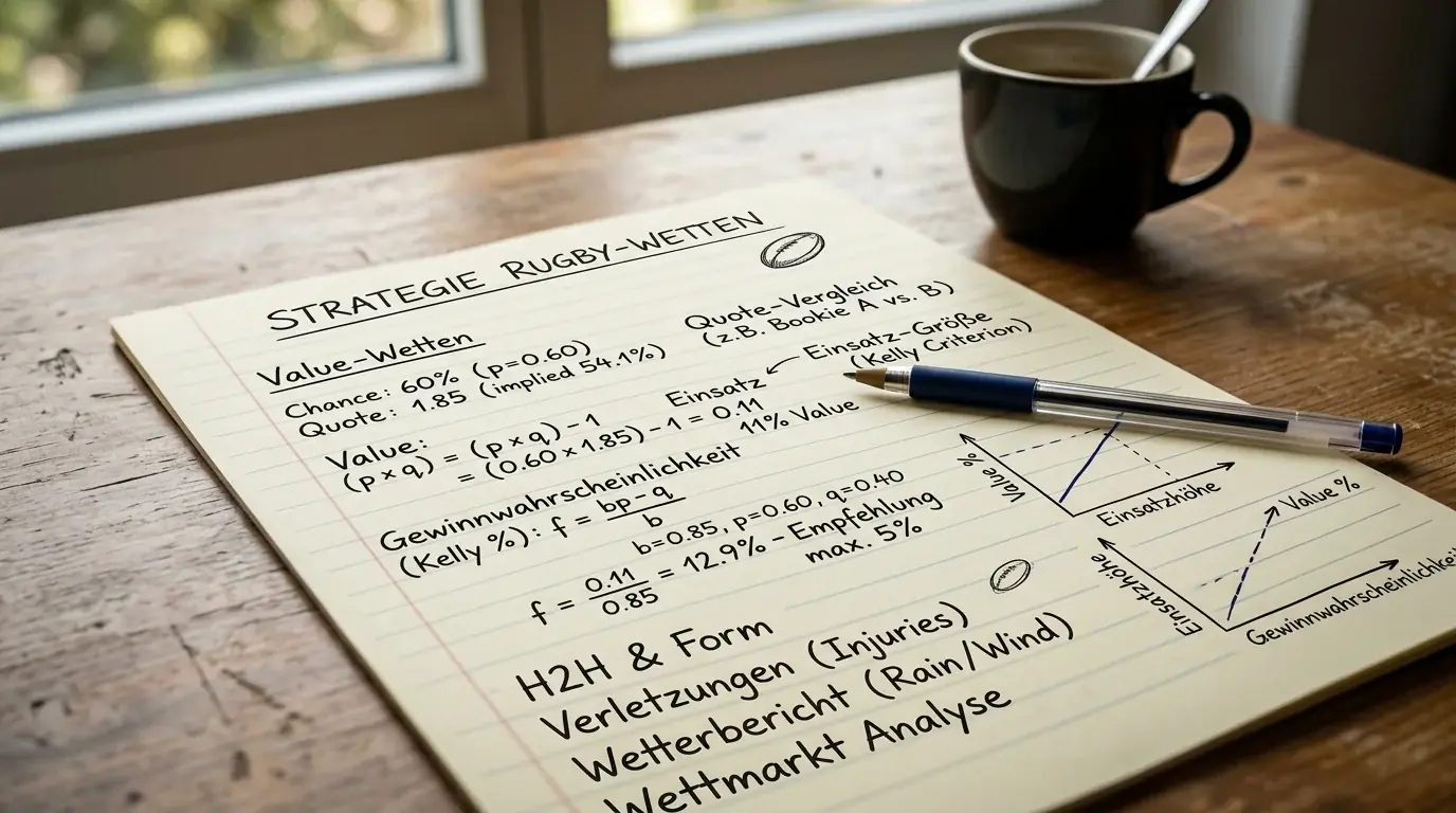 Strategische Nutzung von Wettboni für Rugby Union Wetten und Value-Tipps