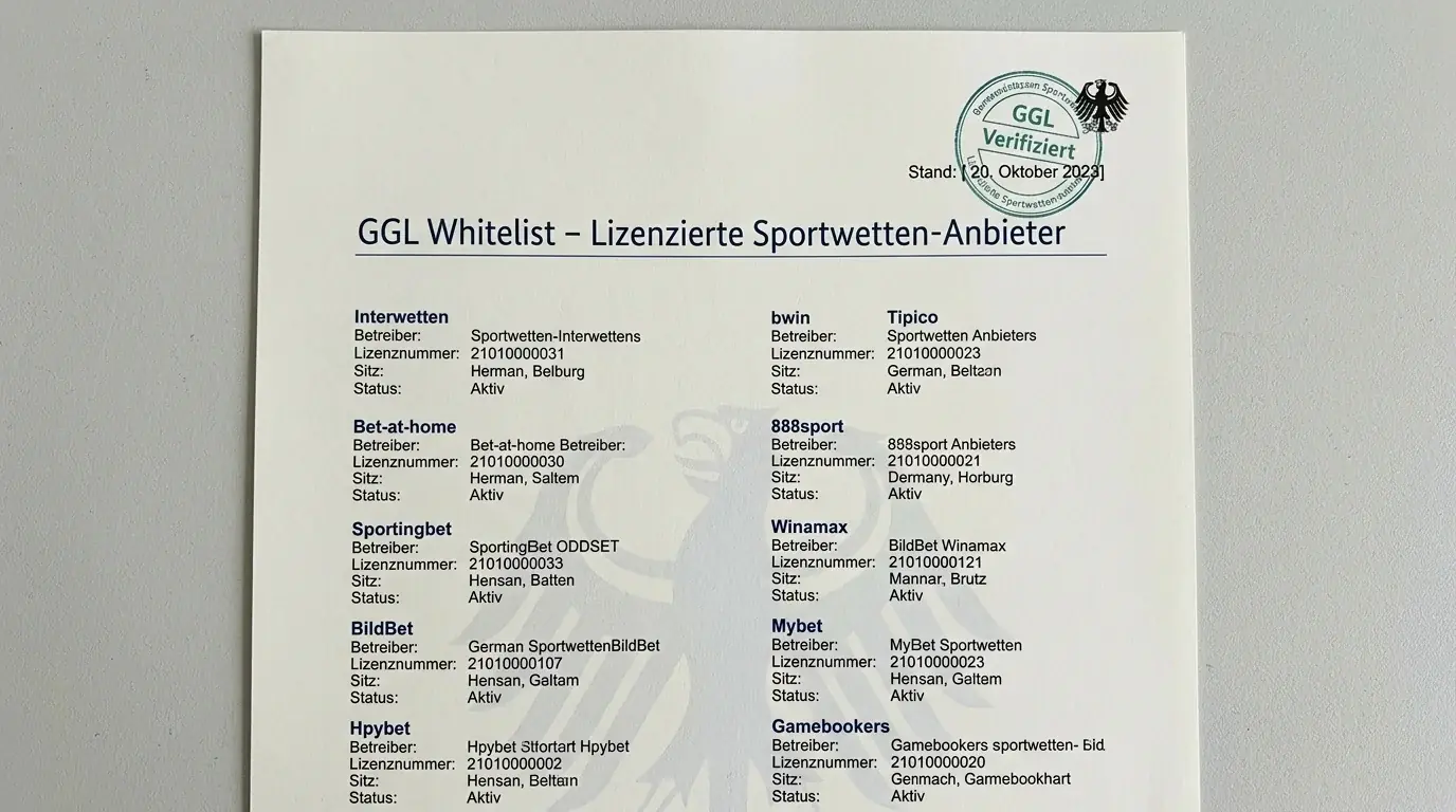 GGL-Lizenz und Whitelist – lizenzierte Rugby Wettanbieter in Deutschland erkennen und prüfen