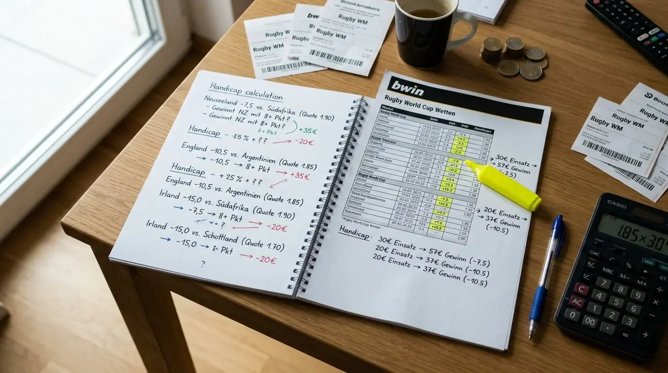 Rugby World Cup Handicap-Wetten und Quotenvergleich für Gruppenspiele und K.o.-Runde