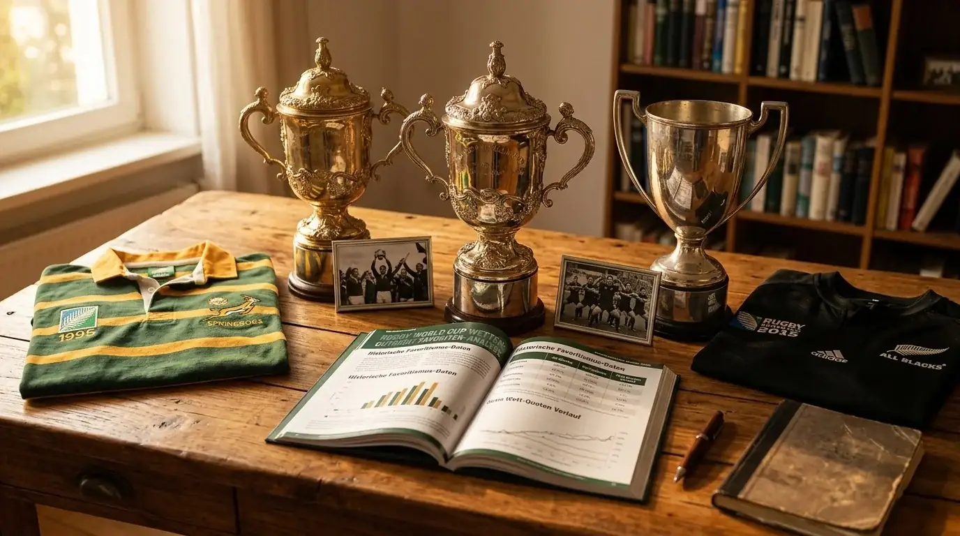 Historische Favoriten-Analyse für Rugby World Cup Outright-Wetten – Neuseeland und Südafrika dominieren