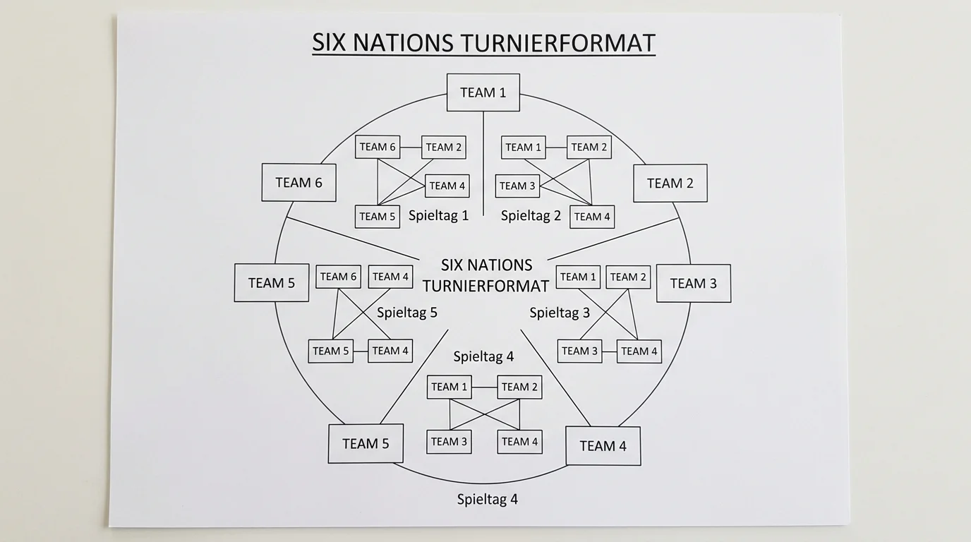 Six Nations Format und Wettmarktstruktur – Turniermodus und Teilnehmer für Tipper erklärt