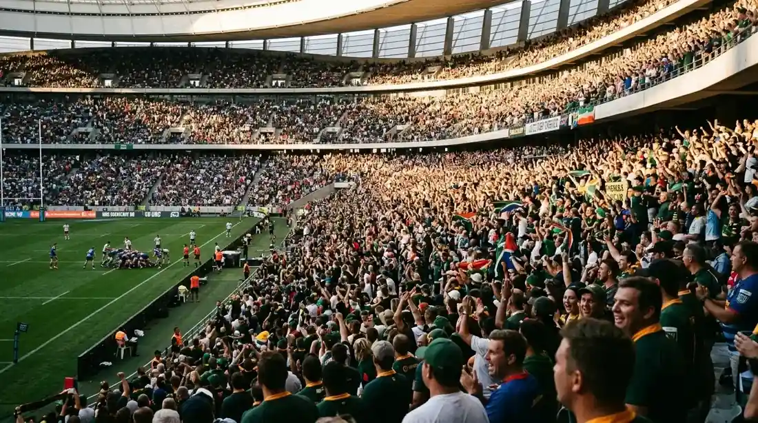 Südafrikanische URC-Franchises Bulls Stormers Lions Sharks Stadion-Atmosphäre beim Heimspiel